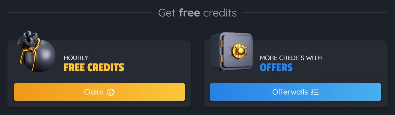 free credits