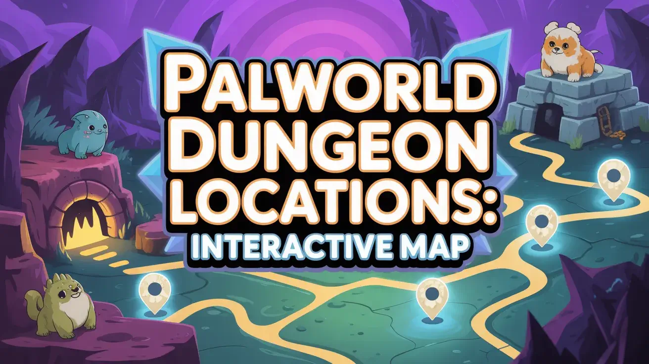 Palworld Dungeon Locations: Interactive Map & Coordinates 2026 recommended article