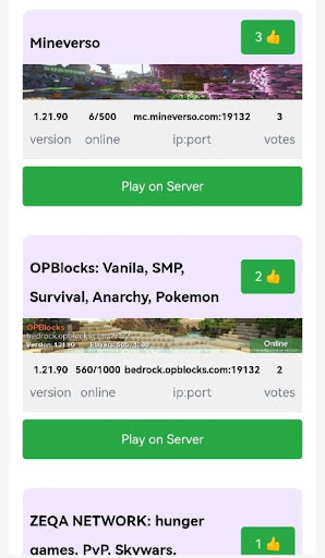 minecraft bedrock server list minecraft bedrock server list