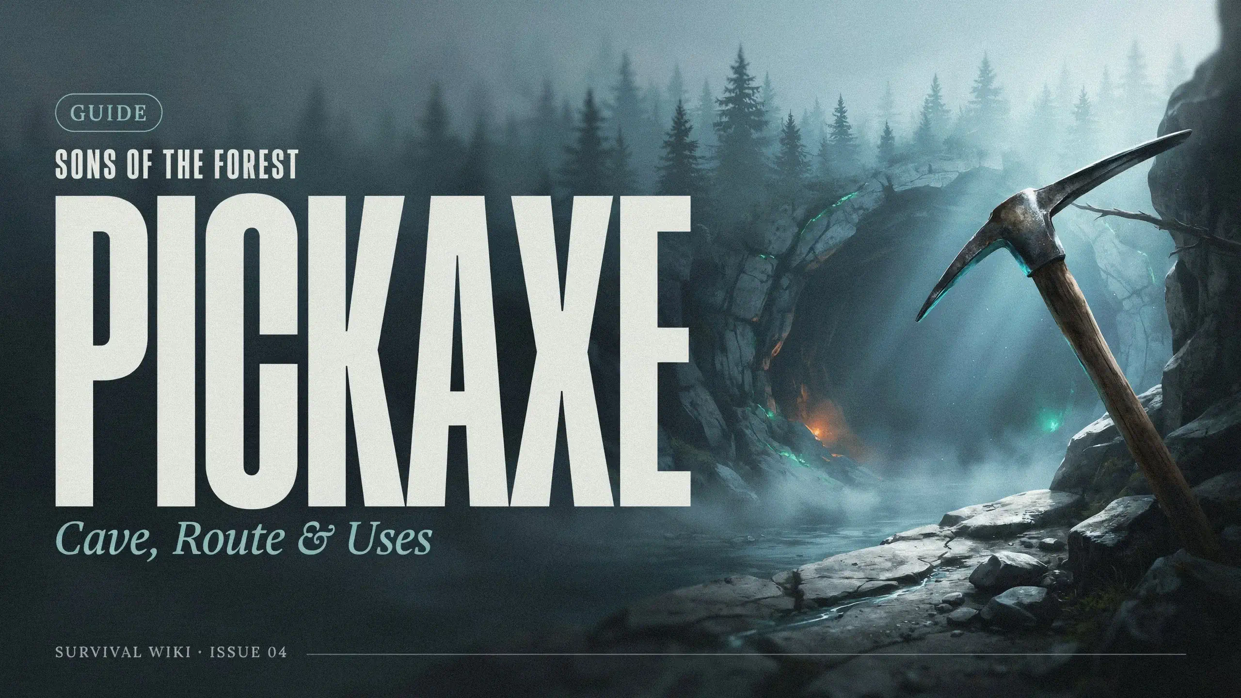 Sons of the Forest Pickaxe Location: Cave, Route & Uses