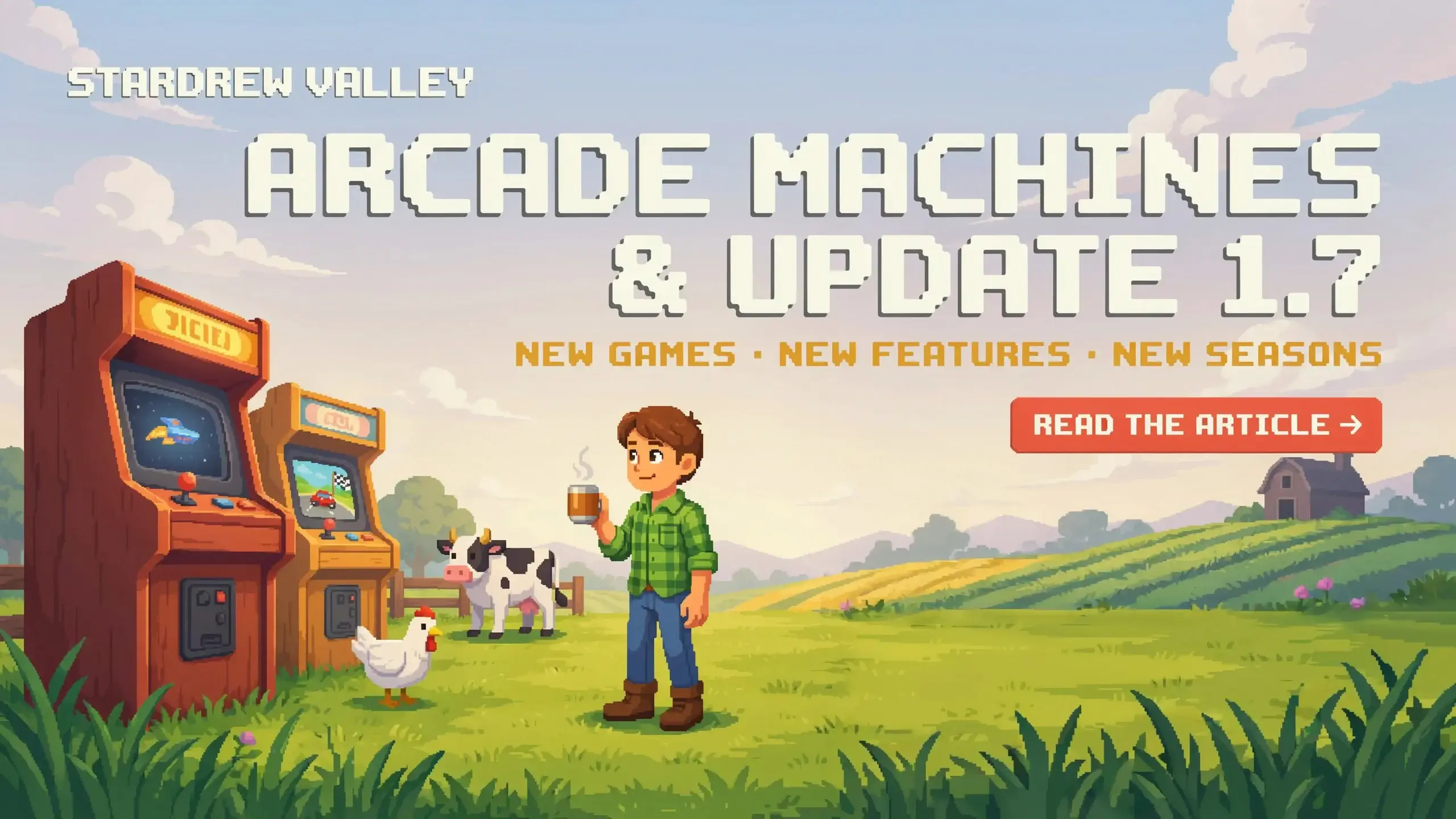 Stardew Valley Arcade Machines and Update 1.7: What We Know