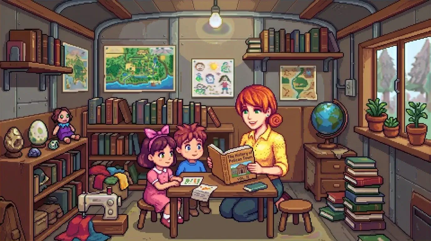 Penny Reading Story in Pelican Town