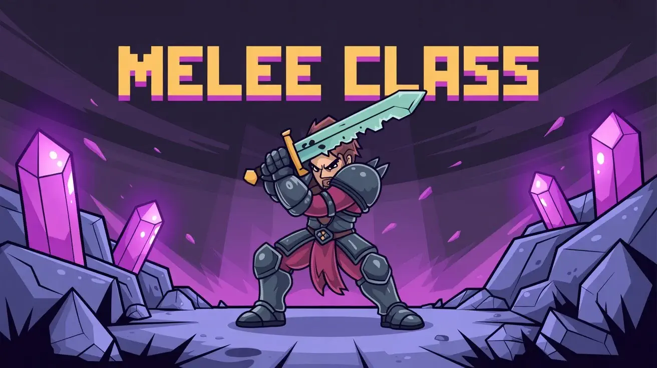 Terraria Nahkampf Klassen Charakter