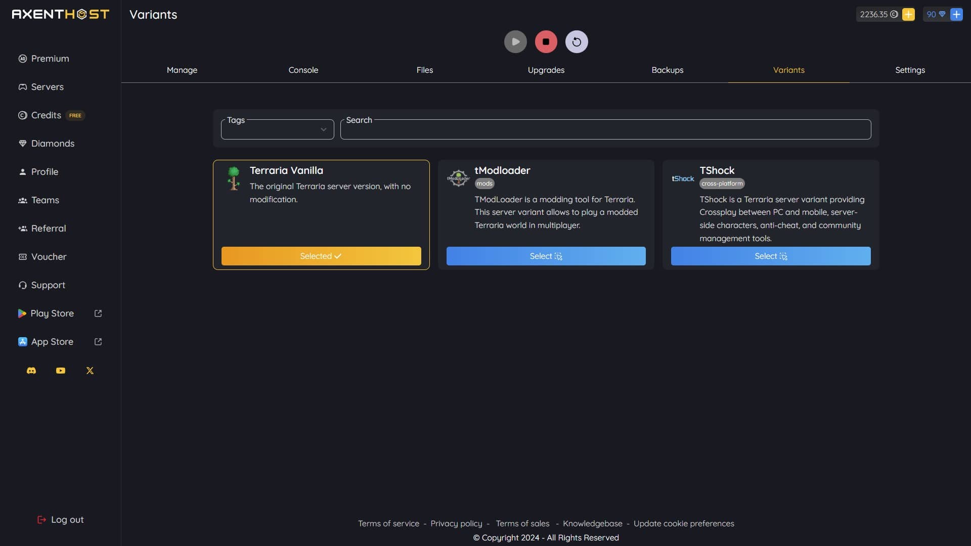 AxentHost Free Terraria Server Hosting AxentHost Free Terraria Server Hosting